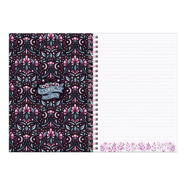 Caiet A4 Gorjuss, Fairy Dusk cu accesorii scolare