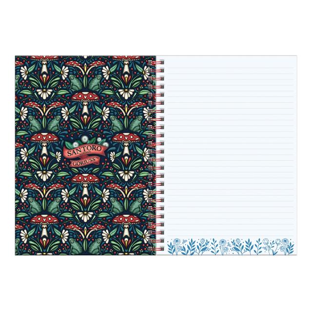 Caiet A4 Gorjuss, Little Mushroom cu accesorii scolare