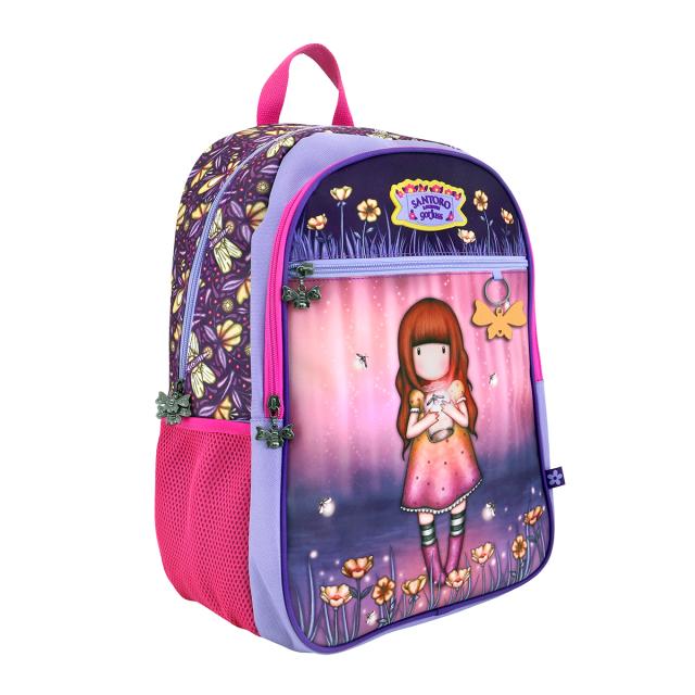Ghiozdan Gorjuss, Firefly Dawn, 1 compartiment, 33x43x20 cm
