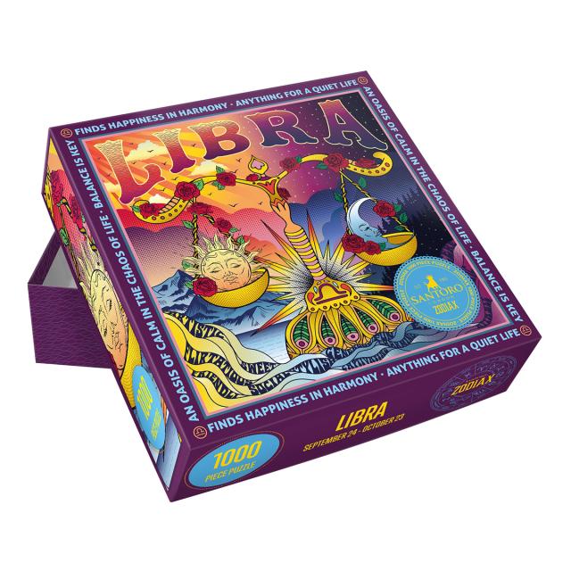 Puzzle 1000 piese, Gorjuss, zodia Balanta