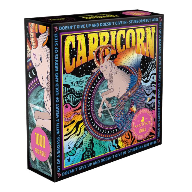 Puzzle 1000 piese, Gorjuss, zodia Capricorn