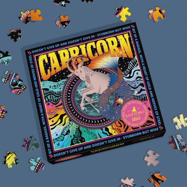 Puzzle 1000 piese, Gorjuss, zodia Capricorn