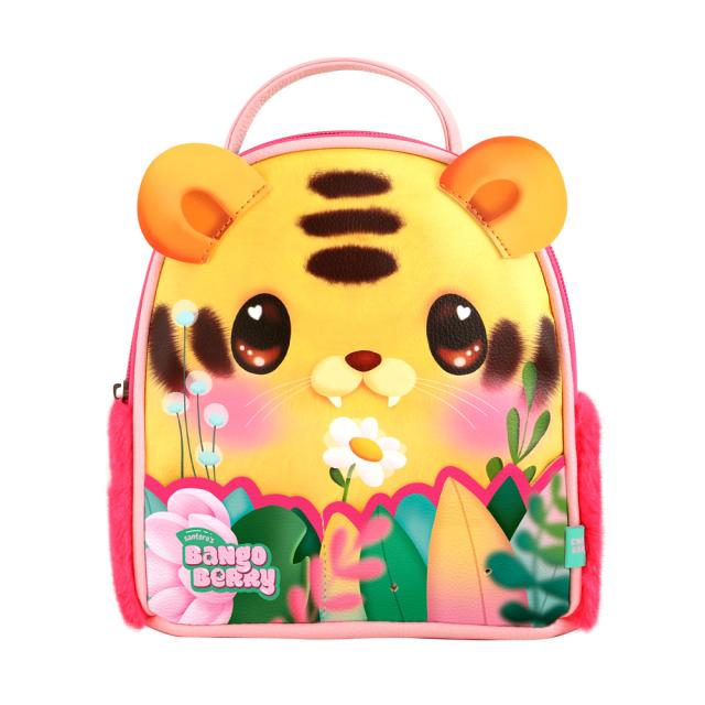 Ghiozdan Santoro Bangoberry, Tiggy Tigrisorul, 21x23x9 cm, Set Pinuri