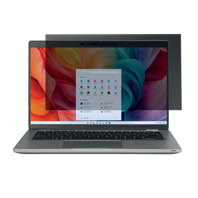 Filtru de confidentialitate Kensington HC, transparenta superioara, pentru laptop, 14.0 inch, 16:9, prindere duala