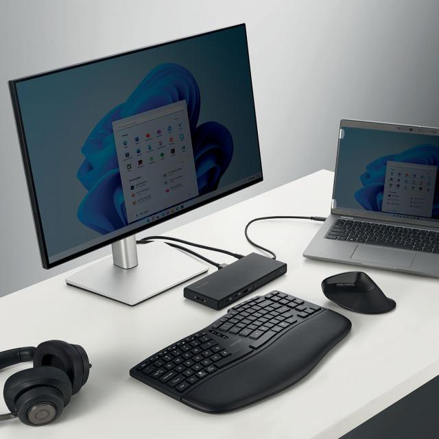 Filtru de confidentialitate Kensington HC, transparenta superioara, pentru monitor, 23.8 inch, 16:9, prindere duala