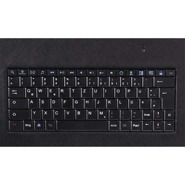 Husa Flip Cover cu tastatura pentru tableta 10.1 inch, HAMA U8182501, Negru