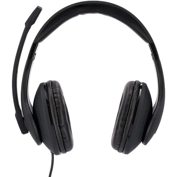 Casti PC HAMA HS-USB300, USB, negru