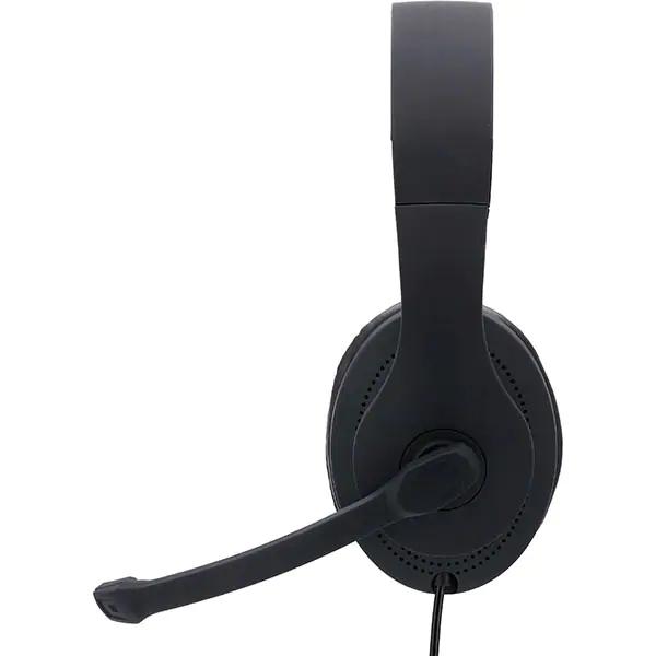 Casti PC HAMA HS-USB300, USB, negru