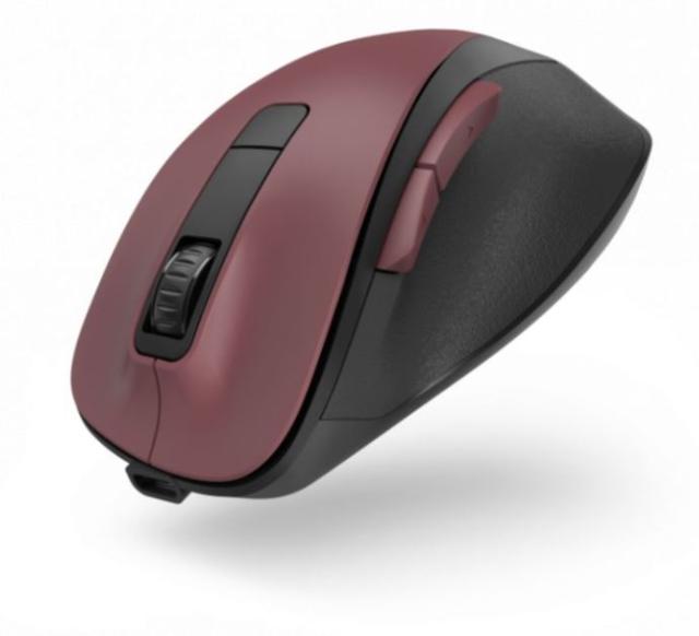 Mouse Hama, 173033 MW-500 wireless, reincarcabil 6 butoane, bordo