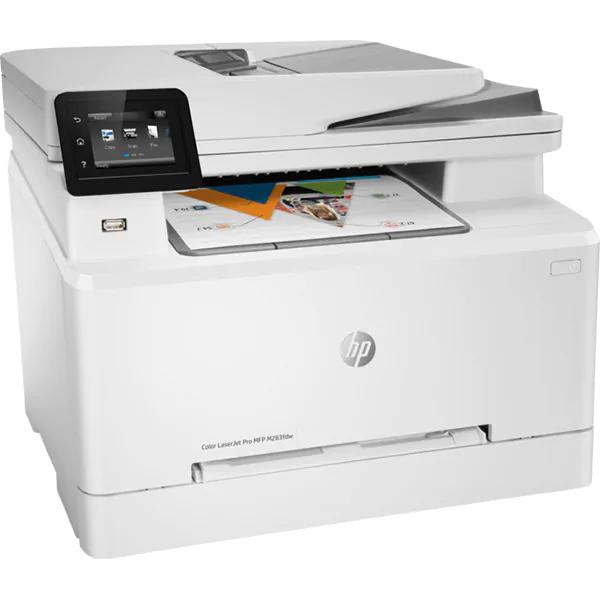 Multifunctional laser color HP LaserJet Pro M283fdw, A4, USB, Retea, Wi-Fi, Fax