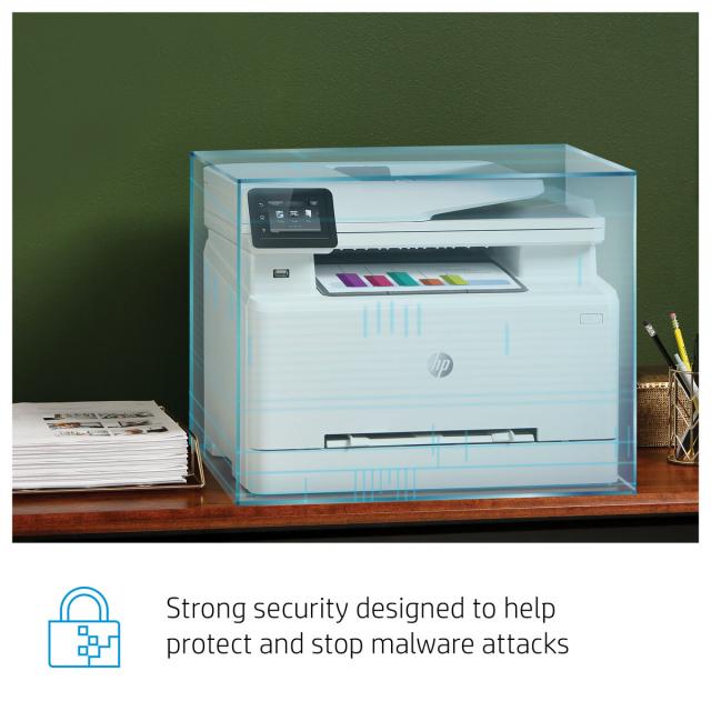 Multifunctional laser color HP LaserJet Pro M283fdw, A4, USB, Retea, Wi-Fi, Fax