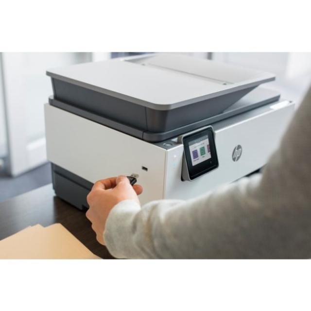 Multifunctional inkjet color HP OfficeJet Pro 9013, retea, Wireless, Duplex, ADF, A4