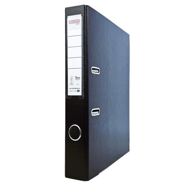 Biblioraft Delmet GO A4, 50mm, PP/Carton, negru