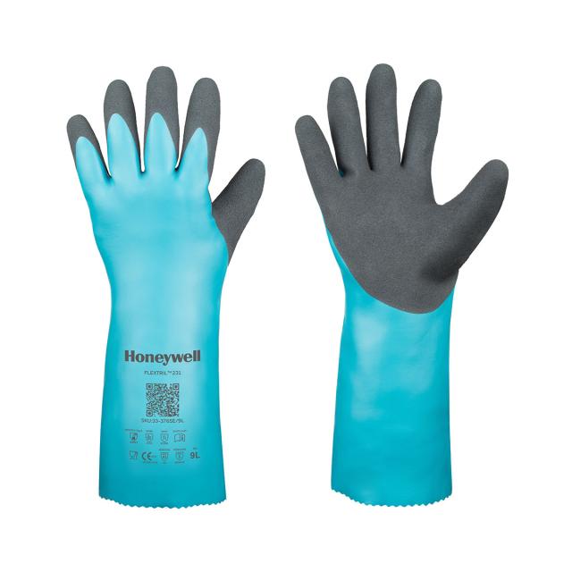 Manusi chimice nitril Honeywell FLEXTRIL 231, marime 9