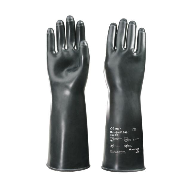 Manusi Honeywell protectie chimica, Butoject 898, marimea 10