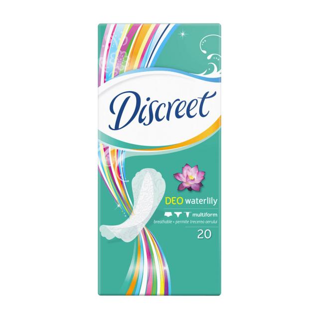 Absorbante zilnice Discreet Multiform, 20 bucati