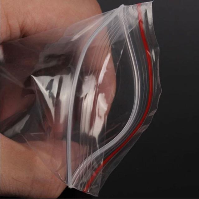 Pungi din polietilena Ziplock, 70 x 100 mm, 100 bucati/set