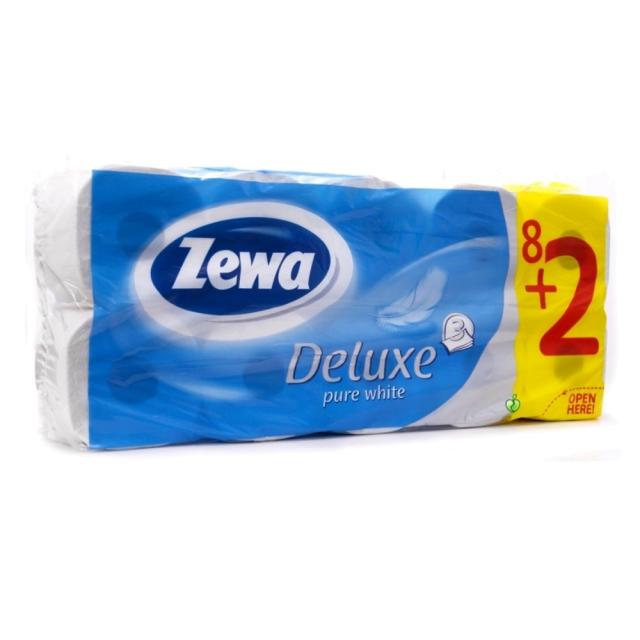 Hartie igienica Zewa Deluxe, 3 straturi, 10 role/set