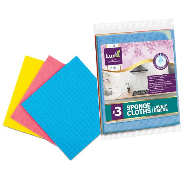 Lavete universale Luxia, 35x37 cm, 3 bucati/set