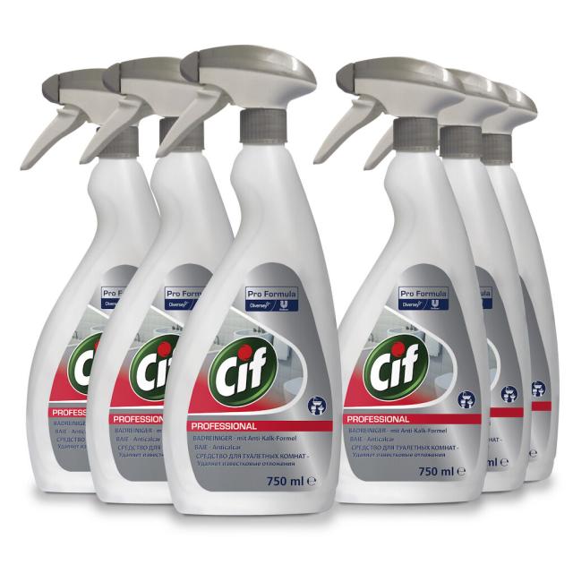 Detergent pentru baie Pro formula Cif 2in1, 750ml