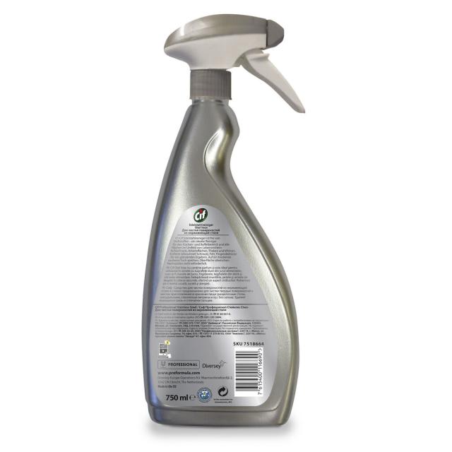 Detergent Pro Formula Cif, otel si inox, 750 ml