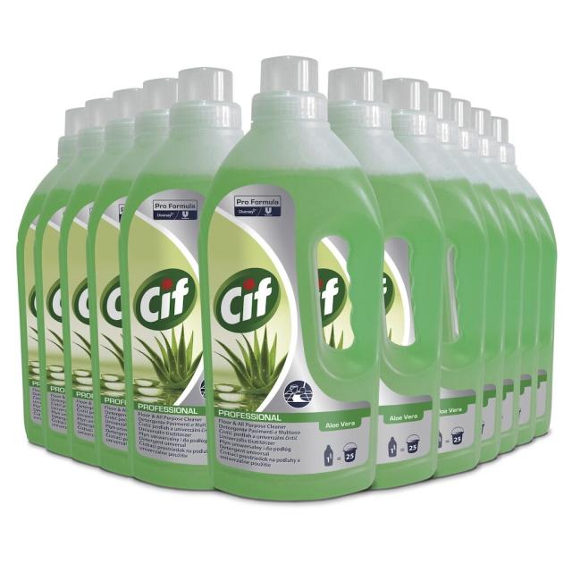 Detergent Cif Profesional pentru pardoseli cu aloe vera, 1L