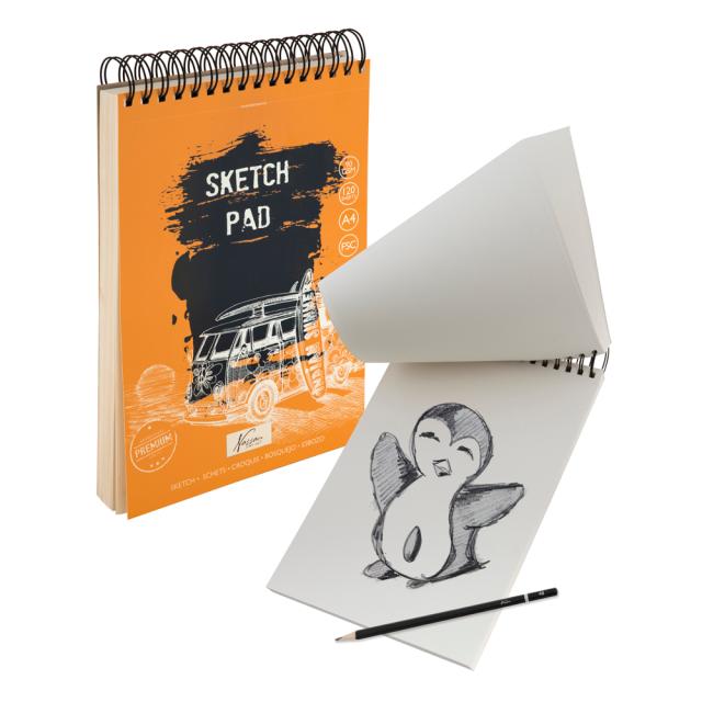 Bloc de schite Creative Craft, A4, 90 g, 120 file