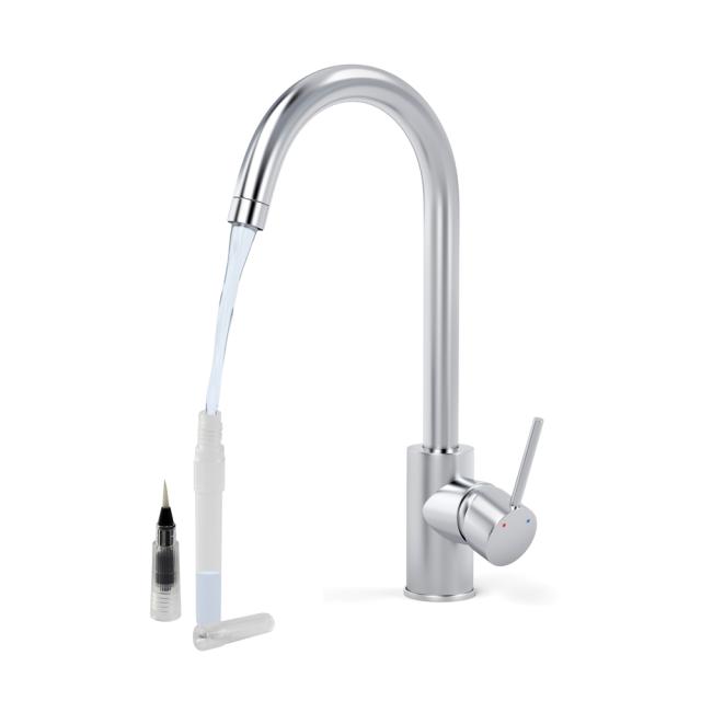 Set 36 culori Creative Craft, cutie metalica cu creion HB, pensula