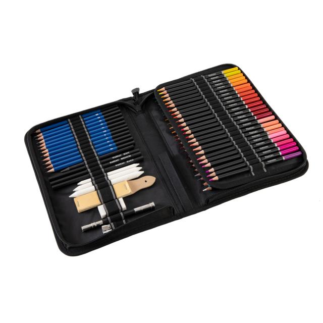 Trusa 96 piese Creative Craft, pentru schite si colorat ArtSensations