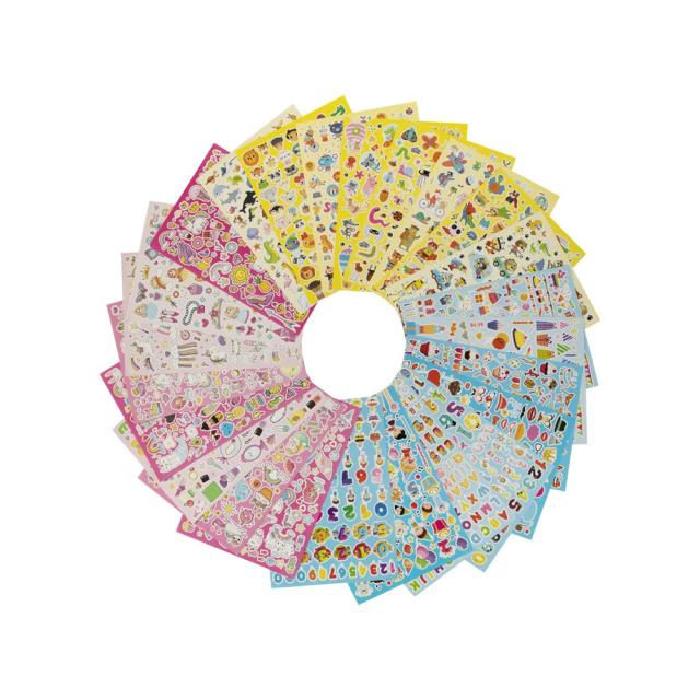Carte stickere, Creative Craft, A4, 8 file, diverse modele
