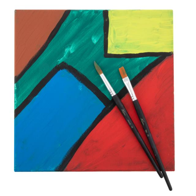 Set Nassau Fine Art, 7 pensule profesionale, diverse dimensiuni