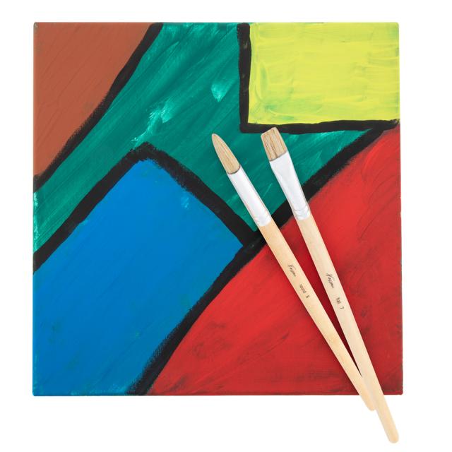 Set Nassau Fine Art, 12 pensule profesionale, diverse dimensiuni