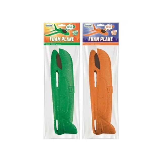 Jucarie avion planor, Creative Craft, spuma, 47cm
