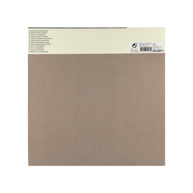 Caiet desen si schite, Creative Craft, 30x30cm, 30 file, 180g