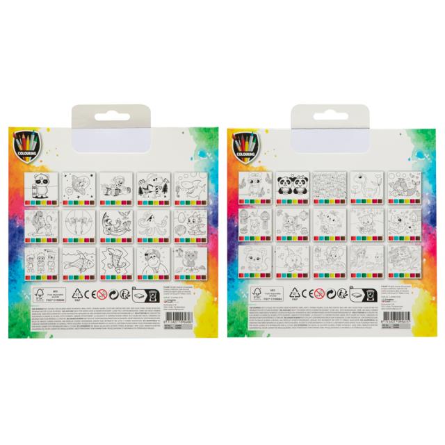 Set pictura Creative Craft, 15 planse, 20x20, culori incluse