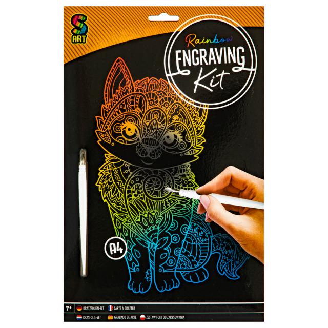 Set Creative Craft, de razuit A4, diverse modele