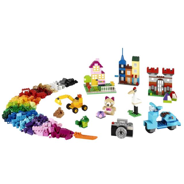 LEGO Classic, Cutie mare de constructie creativa LEGO, numar piese 790, varsta 4+