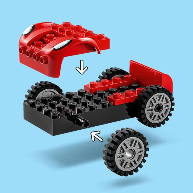 LEGO Spidey, Masina Omului Paianjen si Doc Ock, numar piese 48, varsta 4+