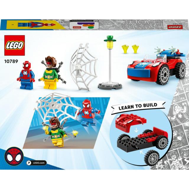 LEGO Spidey, Masina Omului Paianjen si Doc Ock, numar piese 48, varsta 4+