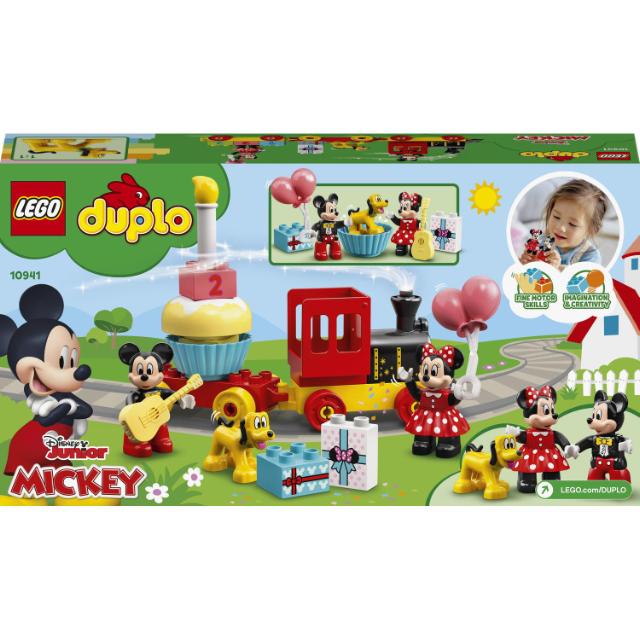 LEGO DUPLO, Parada de ziua lui Mickey si Minnie, numar piese 22, varsta 2+