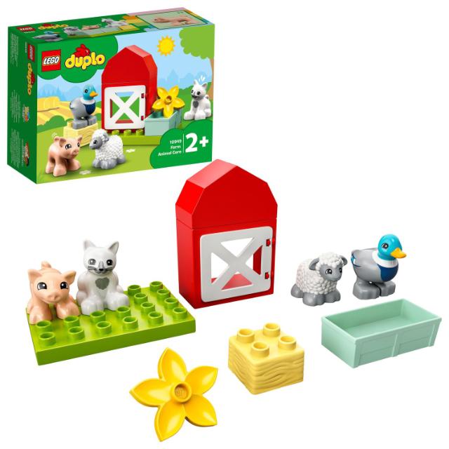 LEGO DUPLO, Animalele de la ferma, numar piese 11, varsta 2+