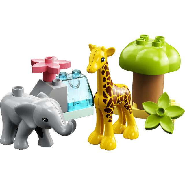 LEGO DUPLO, Animale salbatice din Africa, numar piese 10, varsta 2+