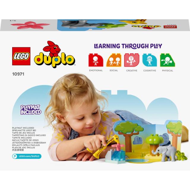 LEGO DUPLO, Animale salbatice din Africa, numar piese 10, varsta 2+