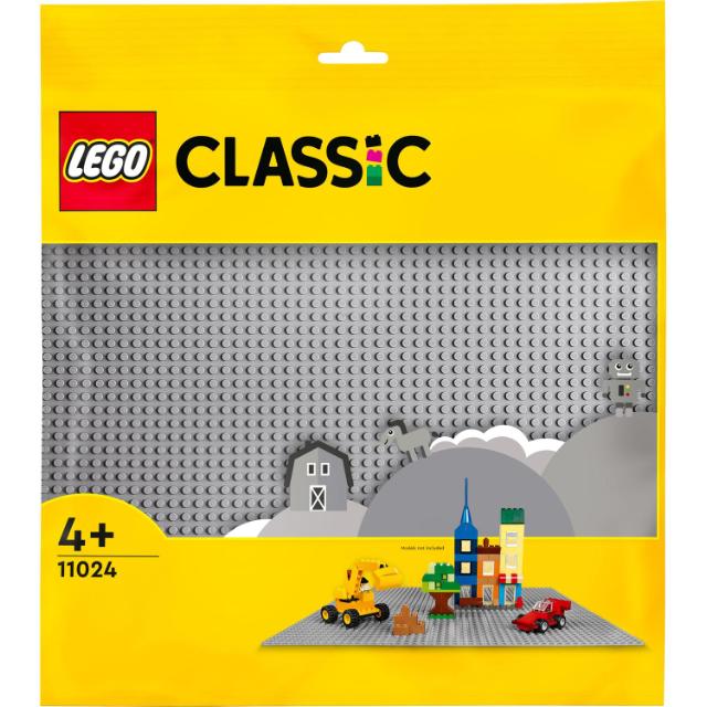 LEGO Classic, Placa de baza gri, numar piese 1, varsta 4+