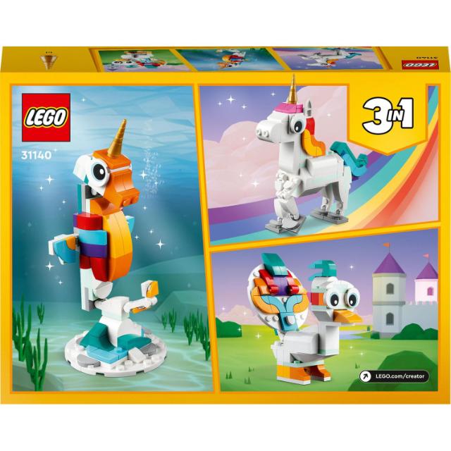 LEGO Creator, Unicorn magic, numar piese 145, varsta 7+