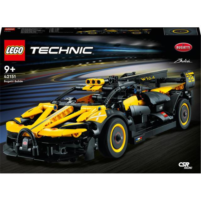 LEGO Technic, Bolid Bugatti, numar piese 905, varsta 9+