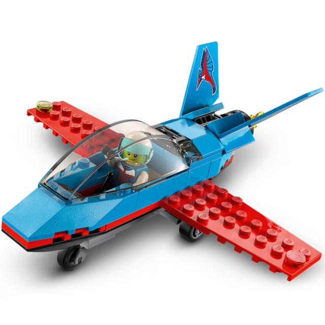LEGO City, Avion de acrobatii, numar piese 59, varsta 5+