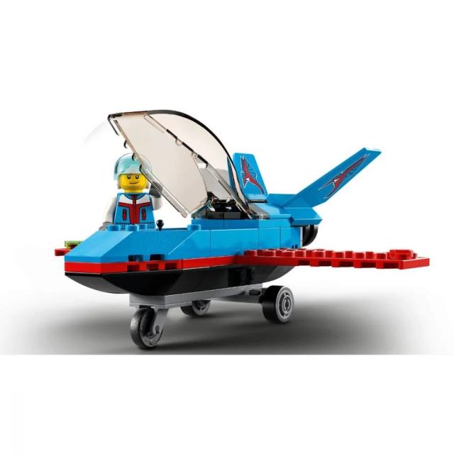 LEGO City, Avion de acrobatii, numar piese 59, varsta 5+