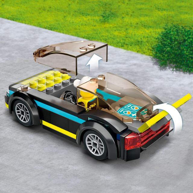 LEGO City, Masina sport electrica, numar piese 95, varsta 5+