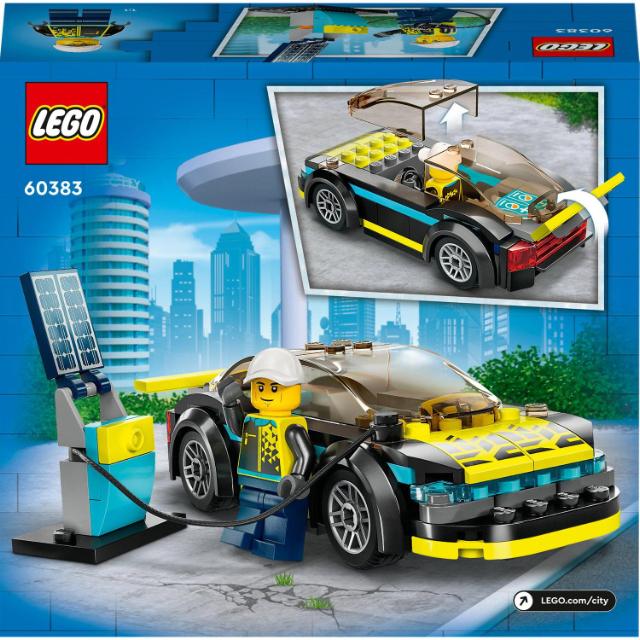 LEGO City, Masina sport electrica, numar piese 95, varsta 5+